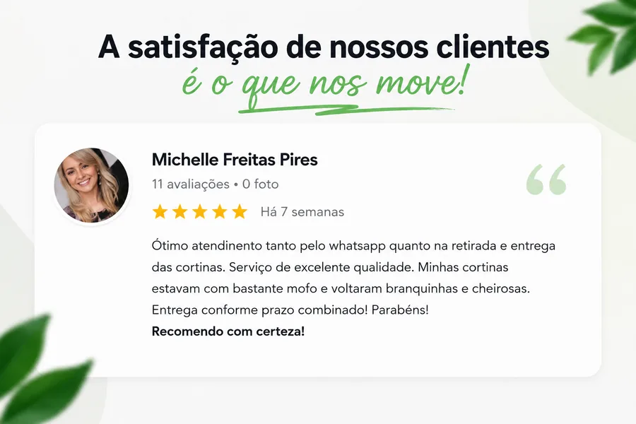 Avaliação de Michelle Freitas Pires sobre a GBlimp